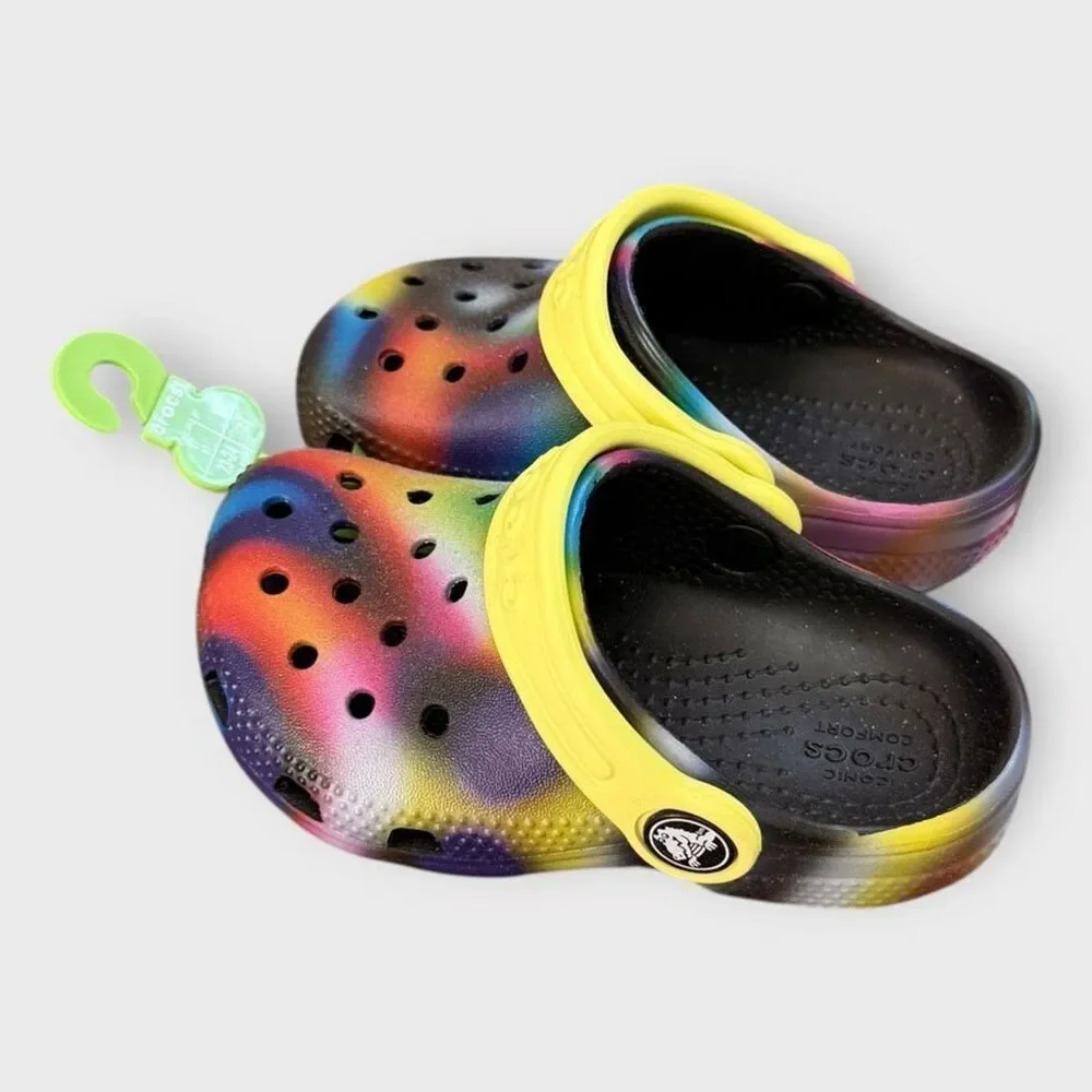 Crocs Classic Solarized CGT Unisex Children’s Clog size C7 New with Tags